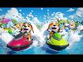 Paw Patrol Seven Little Rescue Jet Skis Go Zoom Zoom | Nursery Rhymes for Kids