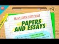 Papers & Essays: Crash Course Study Skills #9