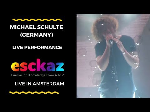 ESCKAZ in Amsterdam: Michael Schulte (Germany) - You Let Me Walk Alone