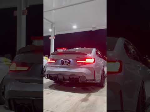 G80 M3 Comp - Titanium Valvetronic Exhaust Cold Start #bmw #m3 #g80