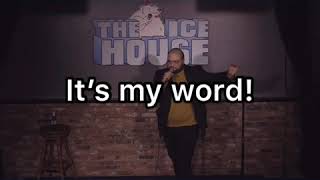 This is  how Nate Adamsky found out he was the R word. 