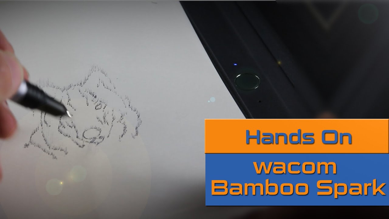 Графический планшет Wacom Bamboo Spark CDS-600P
