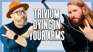 Trivium Dying in Your Arms Guitar Lesson + Tutorial feat. @JamieSlays