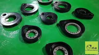SP-I-0229 spur gear slew drive,new type slewing bearing youtube video
