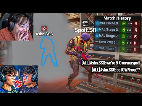Can Spoit Get REVENGE on Ashn in NA GRAND FINALS - SR vs SSG - NAL Grand Finals 2025
