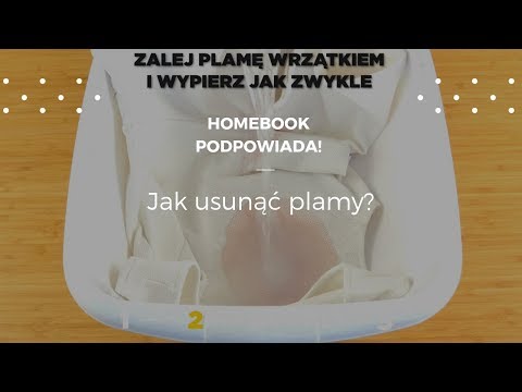 Jak usunąć plamy? #homebookpodpowiada