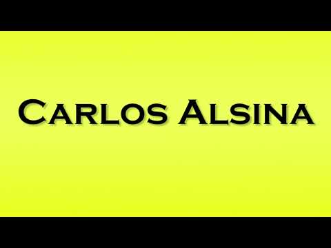 Pronunciation of Carlos Alsina