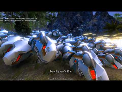 1.000 ROBOTIC T-REX vs 1.000 SOLDIERS - Ultimate Epic Battle Simulator