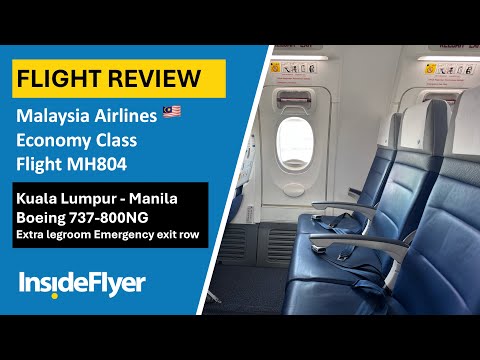YouTube thumbnail for Malaysia Airlines Boeing 737-800 Passenger