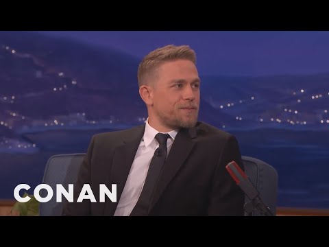 Charlie Hunnam Is A Germaphobe Who Hates Kissing Scenes | CONAN on TBS