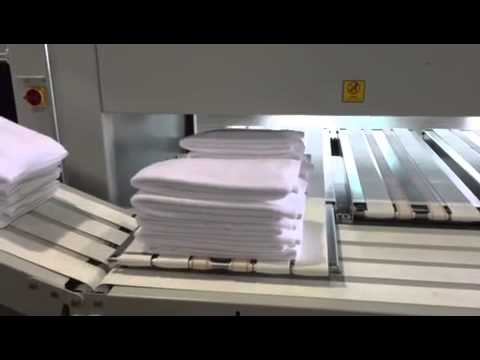 Model stf 1800f towel folding machine
