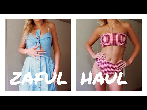 ZAFUL TRY ON HAUL - Dresses, Bikini 160$