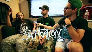 SUFFOCATION INTERVIEW with Terrance Hobbs and Kevin Muller (Los Angeles 2017)