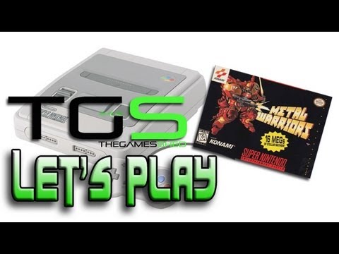 Let's play - Metal Warriors on the SNES - Review and Gameplay from Mark