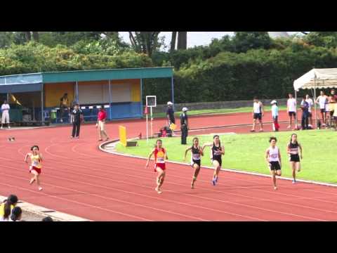 Girls 100m U20 Final - 2011 SAA Track & Field Series 1