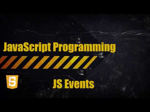 Advanced Javascript Programming Tutorials In Hindi Javascript Events