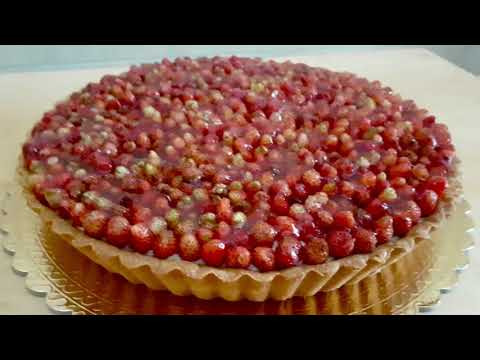 CROSTATA FRAGOLINE DI BOSCO E CREMA CHANTILLY