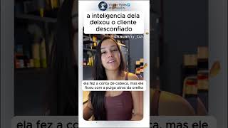 Ela deixou o cliente com a pulga atrás da orelha 🤣 #motivação #engraçado #rir #felicidade