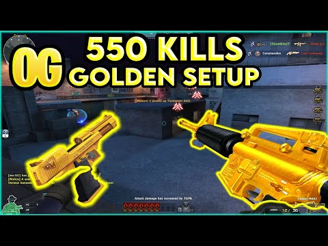OG Golden Setup | 550 Kills | Hero Mode X | Crossfire West