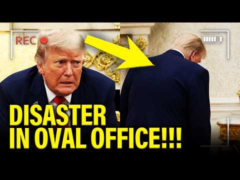 Trump has DISASTER IN OVAL as HE SHUTS DOWN HOUSE!!!!