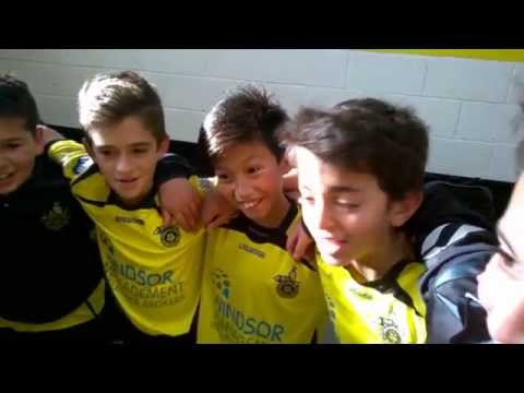 HUFC U12 after great win