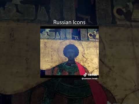 RUSSIAN ICONS VLADIMIR IVANOV DEPICTION OF THE SAINTS & MESSIAH AS SO-CALLED BLACK PEOPLE