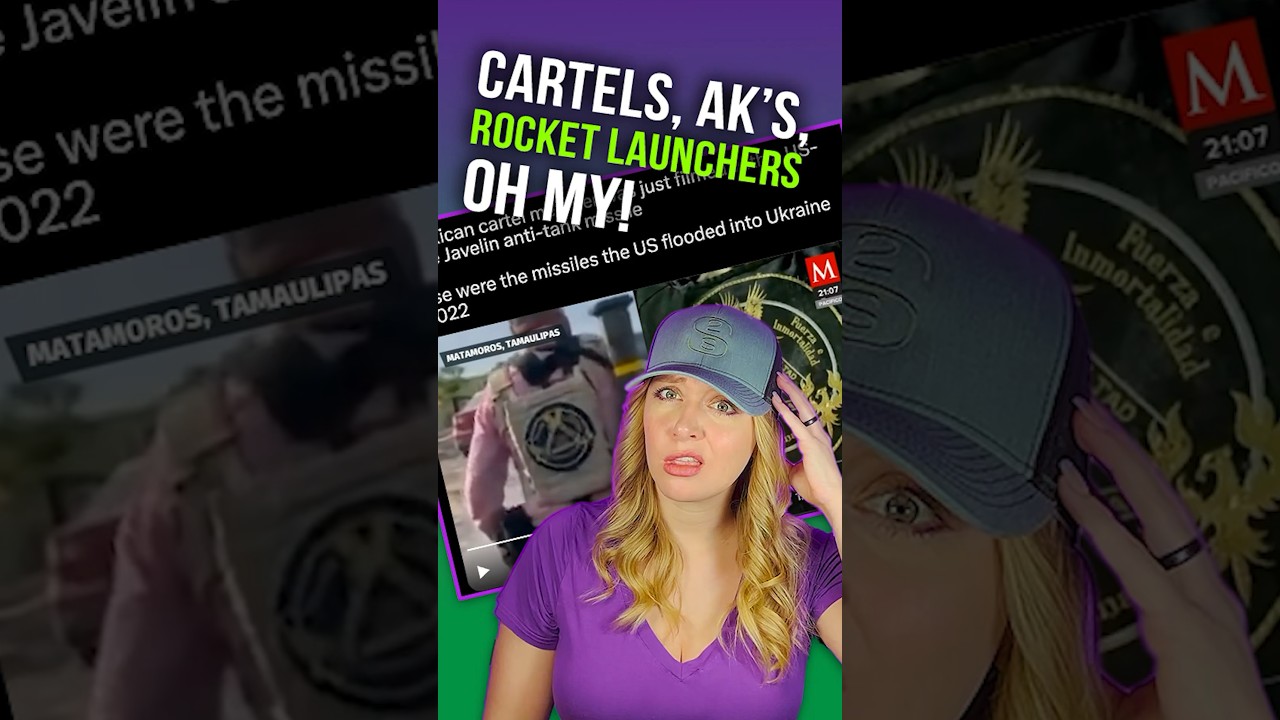 OH MY: Cartels, AK’s, and Rocket Launchers… Gun Control is working so well… #shortsvideo #shorts