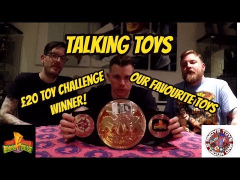 TALKING TOYS AND £20 TOY HUNTING CHALLENGE WINNER!
