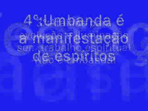 10 Mandamentos da Umbanda.