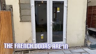 Fitting French doors