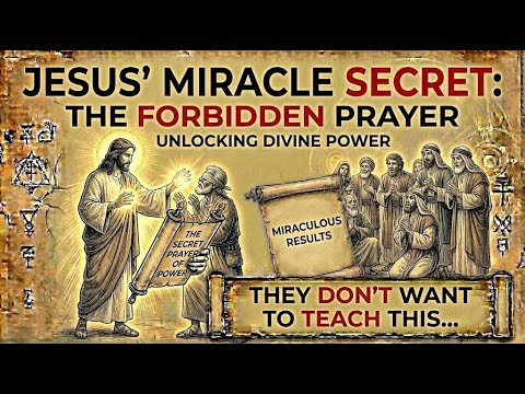 Jesus' Secret to Miracles The Prayer They Don’t Want You to Know