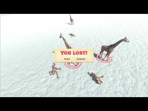 5 Werewolf vs 5x all units - Animal Revolt Battle Simulator