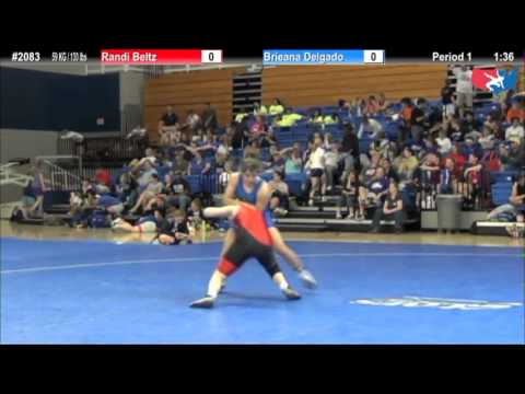 WM 59 KG - RD3 - Randi Beltz (MV) vs. Brieana Delgado (Gator)