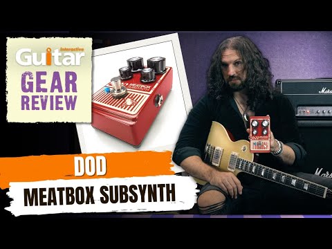 DIGITECH-DOD MEATBOX SUBSYNTH SubHarmonic Guitar/Bass FX Pedal image 6