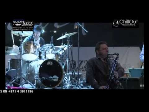 Dan Cipriano live at the 2012 Dubai Jazz Festival