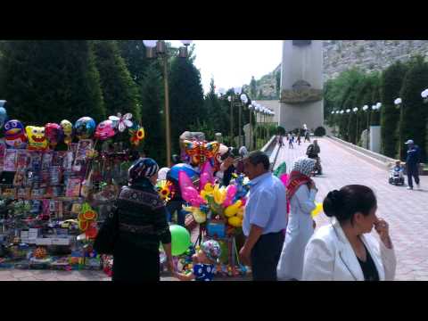 Kyrgyzstan Osh City Park near Suleman Too 1