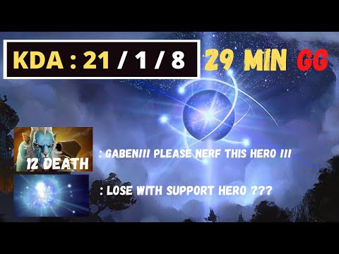 200 IQ CANCER PICK on TI9 — CARRY IO the WISP IO 21 KILL Feat dendi