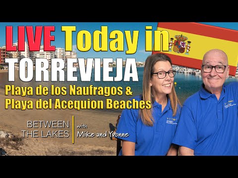 Live 26 - Playa de los Naufragos & Playa del Acequion in Torrevieja, Costa Blanca Between the Lakes