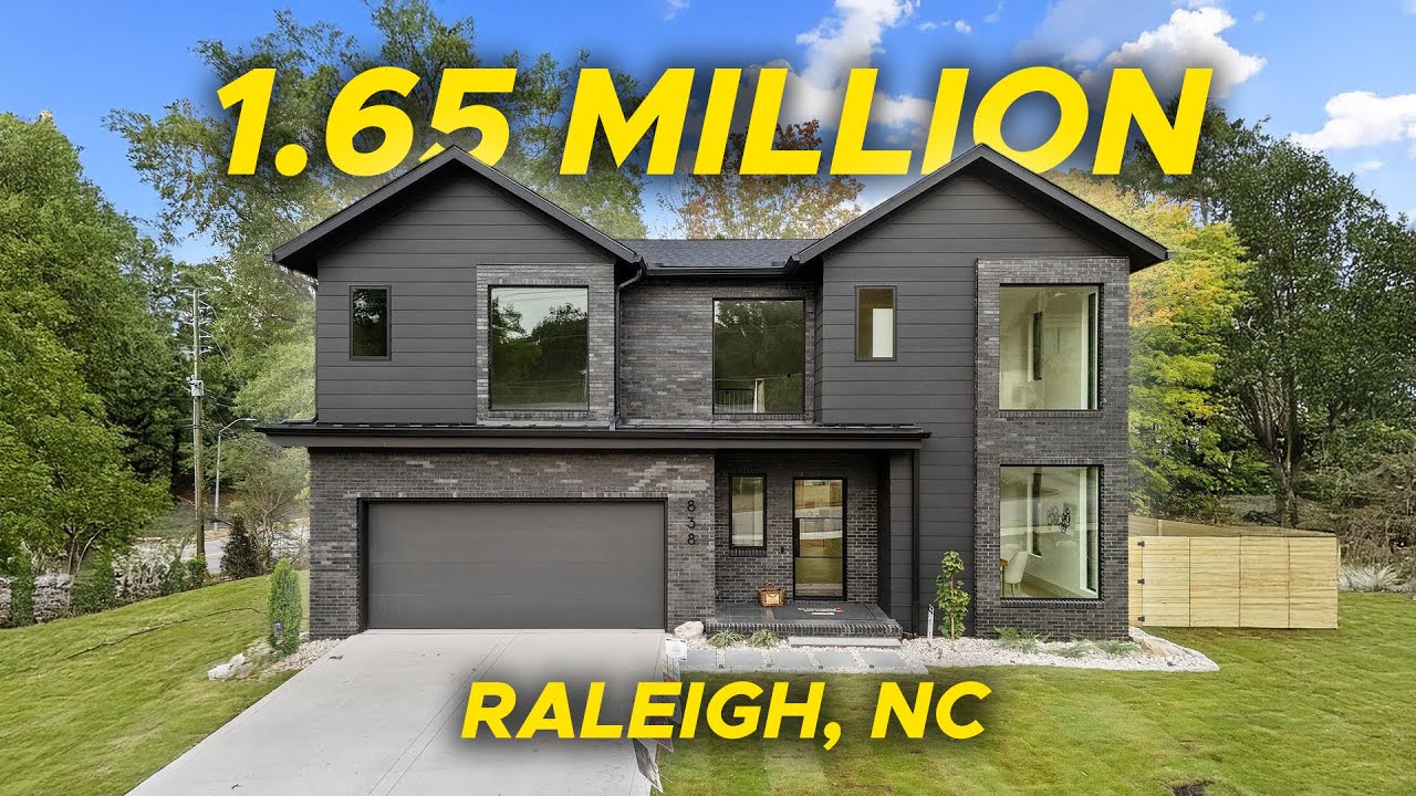 Downtown Raleigh New Construstion Home Full Tour