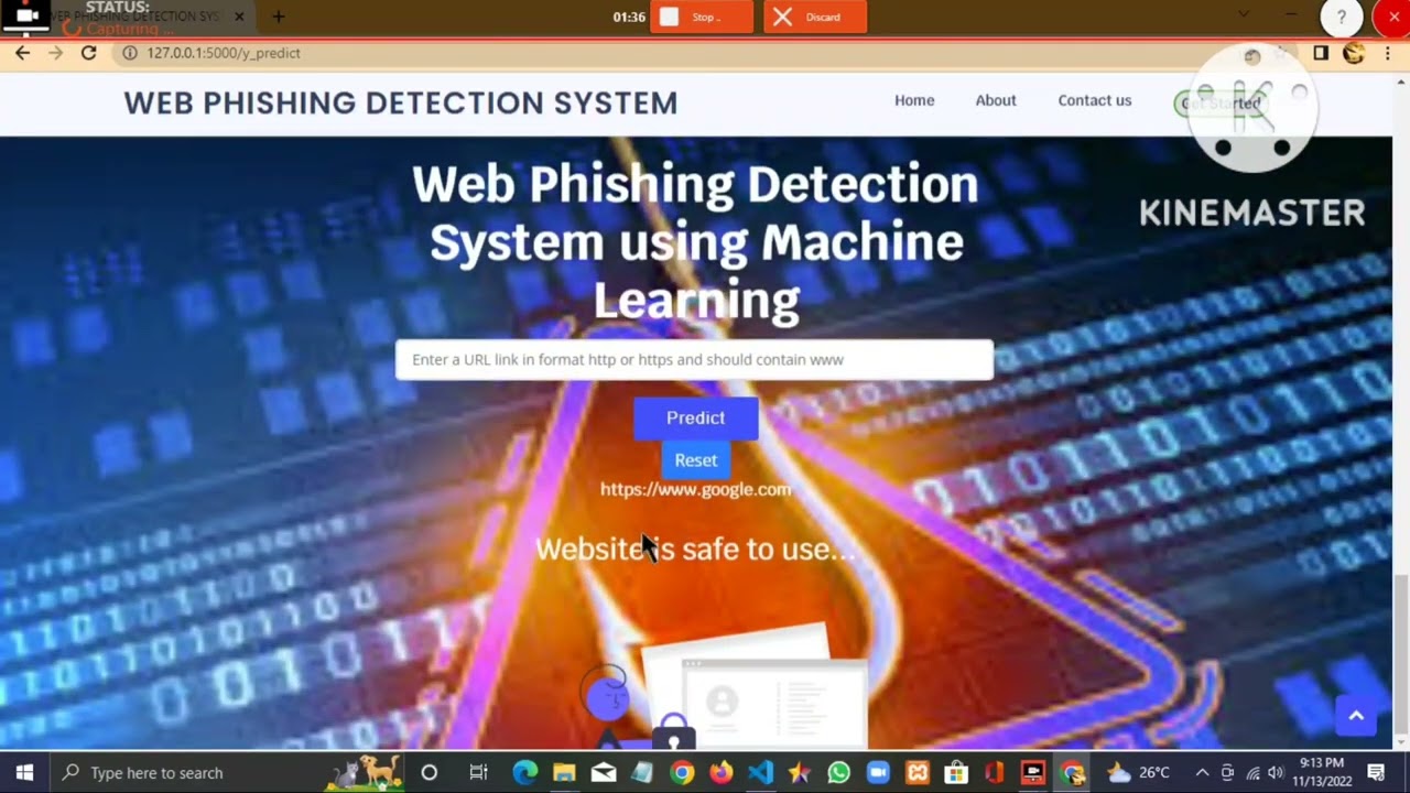 IBM Web Phishing Detection...👨‍💻Demo Video........