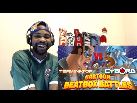 Cyborg Vs Terminator (Remastered) - Cartoon Beatbox Battles REACTION