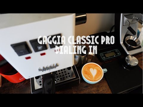 MORNING COFFEE AT HOME EP 7| DIALING IN WITH GAGGIA CLASSIC PRO