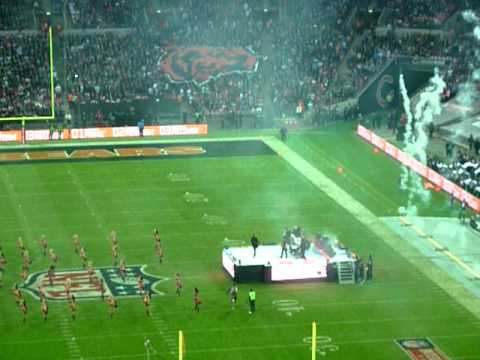 Banner Raising at NFL Wembley