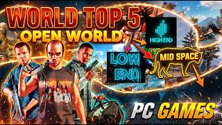 5 BEST Open World PC Games You MUST Play | Gaming