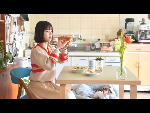 クラムチャウダーとロブスターロール