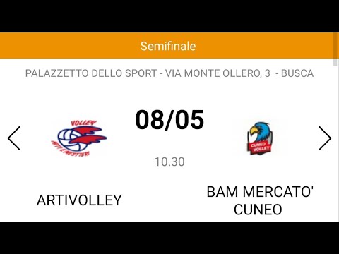 ARTIVOLLEY vs BAM CUNEO - 08/05/2022