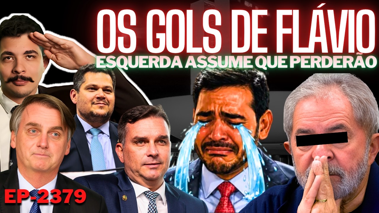 Os GOLS de Flávio e as 4 Indicações pro STF + Esquerda ASSUME Que Lula Vai PERDER + PL da Dosimetria