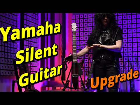 Yamaha Silent Guitar SLG200S with Nylon Strings: Mod & Sharp Edge Fix