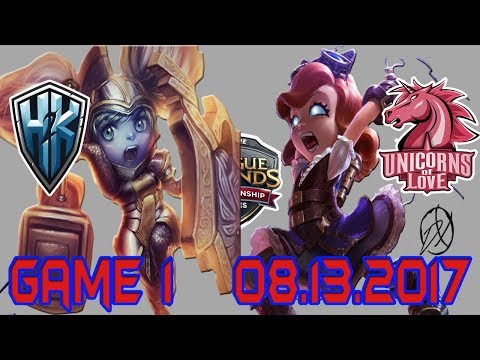 UOL vs H2K game 1 Highlights | EU LCS Summer W10D4 | H2K vs Unicorns of Love