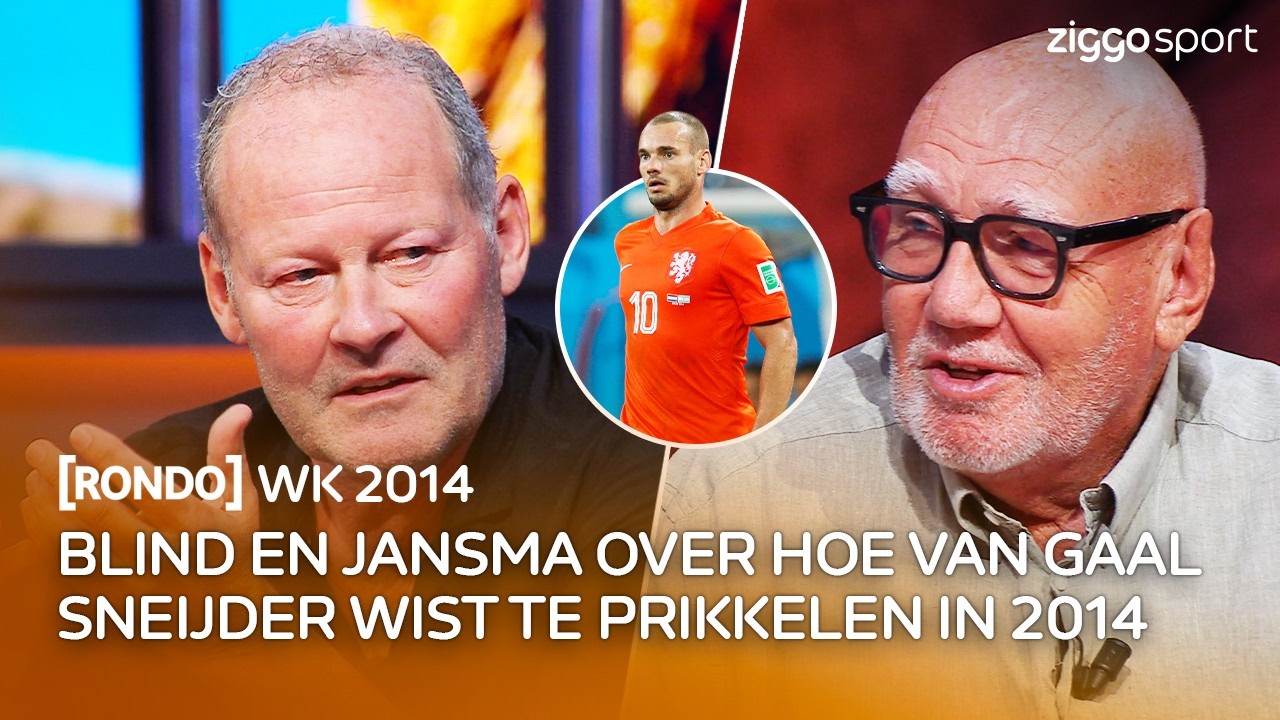"Ik heb wel honderd keer tegen Sneijder gezegd dat Van Gaal hem écht mee wilde nemen"| Rondo WK 2014